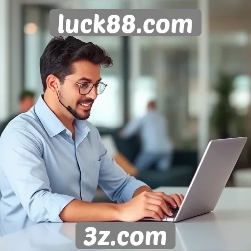 Suporte ao cliente e atendimento no site luck88.com