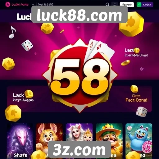 Plataforma luck88.com oferece diversas opções de jogos online