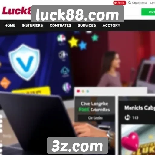 Análise de segurança do site luck88.com